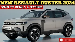 NEW RENAULT DUSTER 4x4 SUV LAUNCH IN INDIA 2024 | NEW RENAULT DUSTER ALL COMPLETE DETAILS & FEATURES