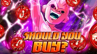 150 COINS?! IS IT A DEAL?! SHOULD YOU BUY SUPER EZA PHY KID BUU WITH RED COINS? [Dokkan Battle]