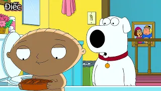 Brian can't stop looking at Stewie's big juicy fat butt and think about being gay