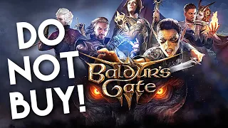 DO NOT BUY Baldur's Gate 3 - VERY disappointing