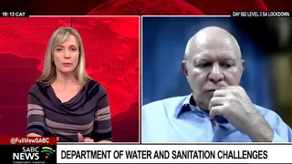 Cabinet Reshuffle | Department of Water and Sanitation challenges: Prof. Anthony Turton