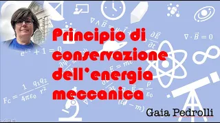 Principio di conservazione dell'energia meccanica