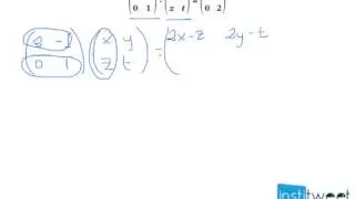 Calcular las incógnitas para resolver la ecuación matricial