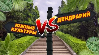 Парк Южный культуры в Адлере VS Парк Дендрарий в Сочи | ЧТО ПОСМОТРЕТЬ | Цены | НЕДООЦЕНЕННЫЙ ПАРК