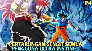 pertarungan sengit goku melawan musuh super kuat