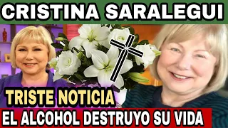 📌➕DEL ESTRELLATO al ALCOHOLISMO ¿ que paso con el triste final de Cristiana Saralegui y su despido?