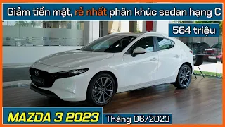 Xe Mazda 3 rẻ nhất phân khúc sedan hạng C. Khuyến mại mới, cập nhật giá xe Mazda 3 tháng 06/2023.