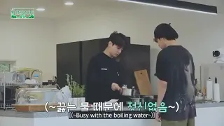 V asking Jungkook to cook for him again😍