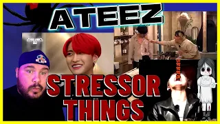 ATEEZ UNIVERSE - 스트레스띵 Stressor Things | REACTION!!