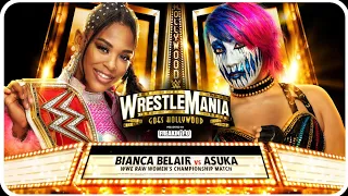 Bianca Belair vs Asuka Full Match WWE WrestleMania 39 Raw Women's Championship Iron Women Match