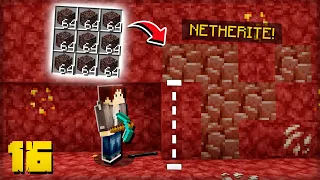 COMO PEGAR NETHERITE (ANCIENT DEBRIS) FÁCIL! - Minecraft Survival 16