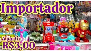 ACHEI NO BRÁS - R$3,00 IMPORTADOR DE BRINQUEDOS  , COMPRE DRETO DA FONTE