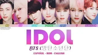 BTS - Idol Lyrics: Español - Rom - English