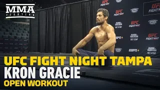 UFC Tampa: Kron Gracie Open Workout Highlights - MMA Fighting