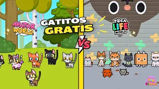 Gatitos GRATIS Toca Life vs. Avatar World 🐱 ¿Dónde hay más?