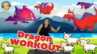 How to Train Your DRAGON WORKOUT (ages 3-8) | Tabata Kids Workout