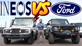 2024 Ineos Grenadier vs Ford Bronco: Tough Choice