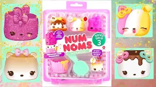 Unboxing Num Noms Marshmallows video for kids Распаковка Нам Намс игрушки запахом для детей Ням Нямс