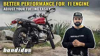 Adjust Fueling on your FI Motorcycle with a switch | FuelX Feature | Bandidos PITSTOP review