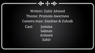 Short film: HAGAEE Written by: Zahir Ahmed