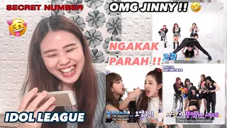 SECRET NUMBER - IDOL LEAGUE REACTION !! (Bengek Parah!!)