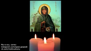 Молитва Матушке Алипии Голосеевской от бесплодия, грыж, болезней костей