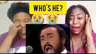 AFRICAN GIRLS FIRST TIME HEARING LUCIANO PAVAROTTI - NESSUN DORMA |  THIS IS A MASTER CLASS