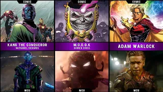 Comparison: Marvel comic's characters Vs. MCU (part. 3)