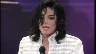 Michael Jackson ~ Speech about helping the world