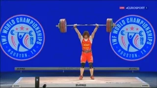 2015 World Weightlifting Championships. women 69kg  Чемпионат мира женщины до 69кг