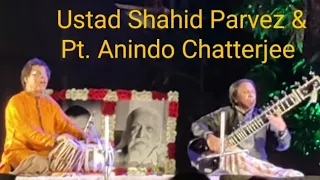 Ustad Shahid Parvez & Pt. Anindo Chatterjee l Raga Jhinjhoti, Gat.