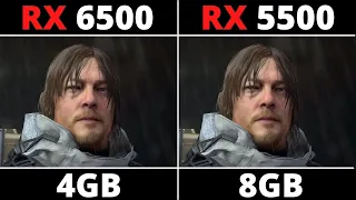 RX 6500 XT VS RX 5500 XT - TEST IN 12 GAMES