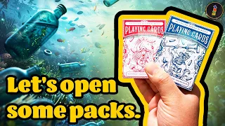 Recycled Ocean Garbage?! Any Good? Plastic Playing Cards by MOOP