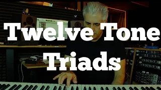 Twelve Tone Triads - How To Use Tone Rows In Your Soloing