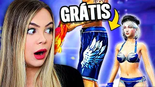 Chegou BERMUDA ANGELICAL GRÁTIS no Free Fire + BIKINI ANGELICAL  😱🔥