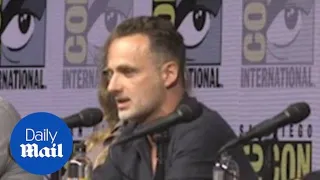 Walking Dead actor Andrew Lincoln confirms exit at Comic-Con