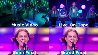 Daði og Gagnamagnið - 10 Years (Eurovision 2021) || 4-Way Comparison