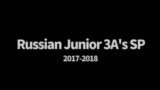 Russian SUPER Juniors(TRUSOVA, KOSTORNAIA, SHCHERBAKOVA) SP/FS Score