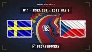 Sweden - Czech Republic, CSKA Cup U11, 6 мая 2019, 09:30