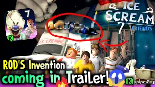 Rod's Secret Invention🛩️ REVEALING in ICE SCREAM 7 TRAILER!🤯🔥 | Ice Scream 7 Gameplay