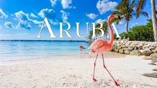 Aruba Island 4K Ultra HD •  Relaxing Music With Beautiful Natural Landscape • Amazing Nature