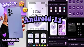 TUDO SOBRE O ANDROID 13 one ui 5.0 | Samsung Galaxy A32 4g