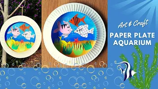 Fun Art & Craft - Paper Plate Aquarium