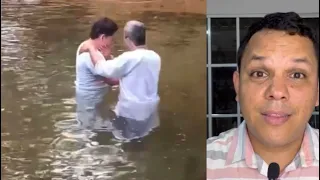 Demonio quiso ahogar a pastor en las aguas bautismales