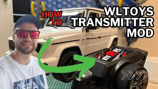 WLTOYS transmitter MOD for cheap RC car