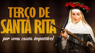 TERÇO DE SANTA RITA - Por uma causa impossível | Ao Vivo