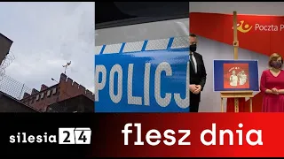 Flesz #1 | Tomasz M. trafia do Aresztu | Znaczek Poczty i Stadionu Śląskiego | Nożownik z Bytomia