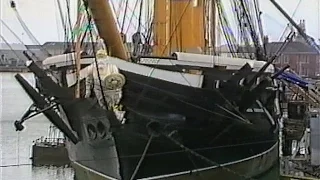 HMS Warrior leaves Hartlepool for Portsmouth - Tyne Tees Northern Life - 11th June 1987