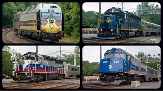 Full HD 60FPS: Railfanning NJ Transit in Ho-Ho-Kus with Heritage Units, Horn Shows, and More 7/7/20