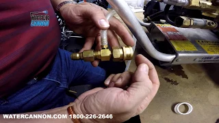 Install The chemical Injector Properly